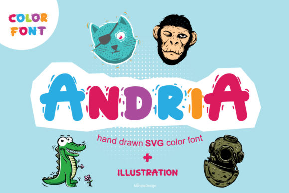 Andria: A Bold Display Font That Elevates Small Business Branding