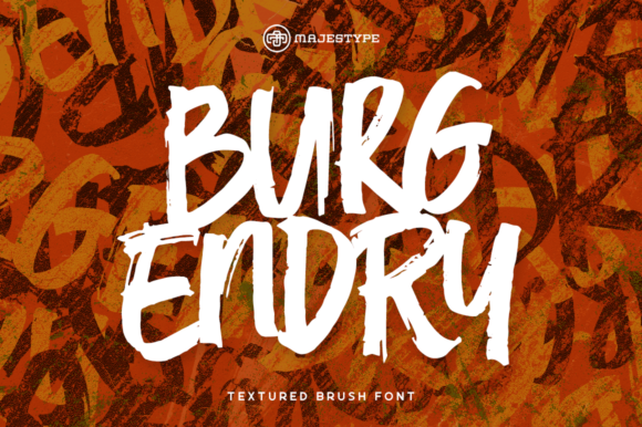 Burgendry: A Display Font That Elevates Small Business Branding