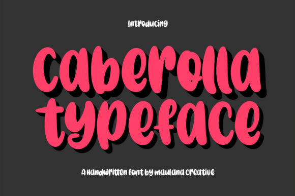 Caberolla: A Fun Display Font That Builds Brand Trust