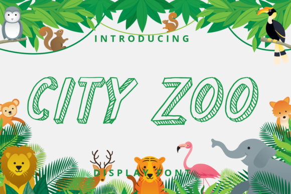 City Zoo: The Display Font That Makes Campaigns Pop with Personality