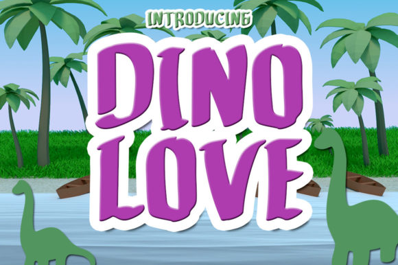 Dino Love: A Designer’s Take on This Playful Free Font