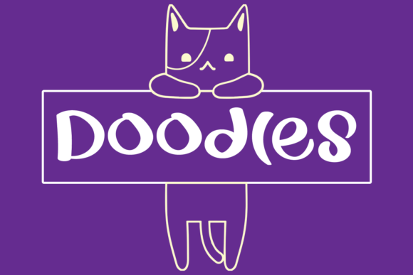 Doodles: A Playful Display Font for Joyful Campaign Designs