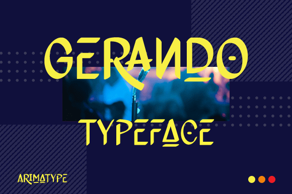 Gerando: A Modern Display Font That Elevates Digital Branding