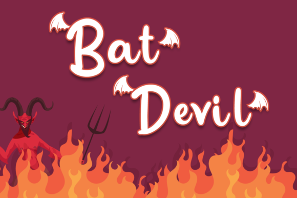 How Bat Devil Font Adds Charm to Handmade Labels, Invitations & Shop Designs