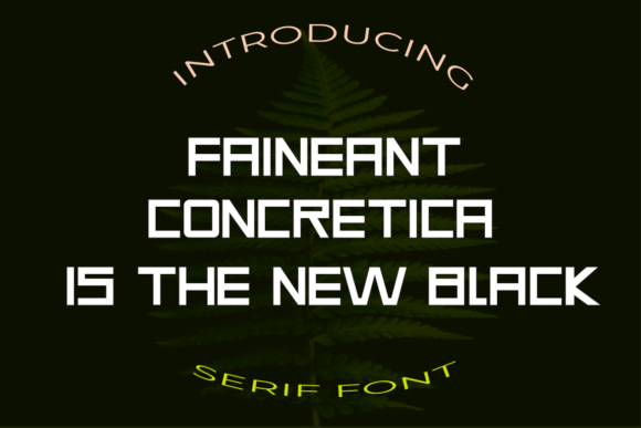 How Faineant Font Gave My Café Brand a Bold, Modern Refresh