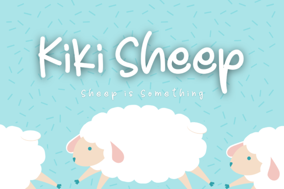 Kiki Sheep: A Whimsical Display Font for Modern Editorial Design