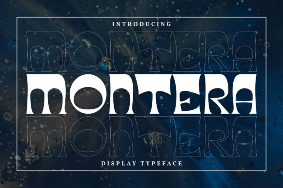 Montera: A Whimsical Display Font That Elevates Brand Identity