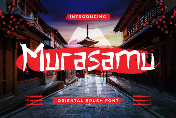 Murasamu: A Bold Display Font for Impactful Marketing Design