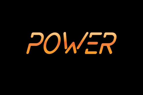 Power: A Bold Display Font for Crafters and Product Designers