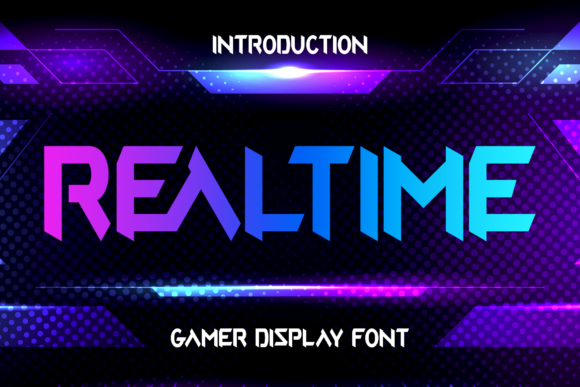 Realtime: A Bold Display Font That Elevates Small Business Branding