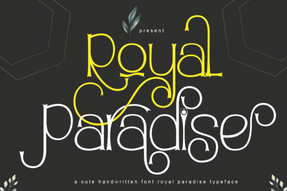 Royal Paradise: A Display Font That Elevates Web Design with Elegance