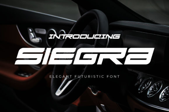 Siegra: A Bold Display Font for Editorial Design and Digital Publishing