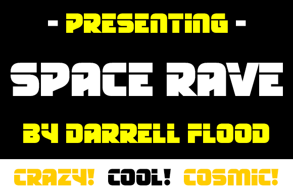 Space Rave: How a Sci-Fi Display Font Can Elevate Your Campaign Visuals