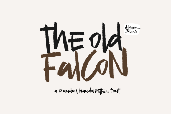 The Old Falcons: A Bold Display Font for Business Branding