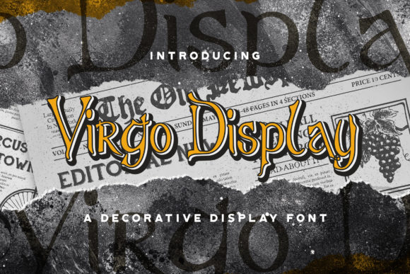 Virgo: A Playful Display Font That Elevates Campaign Visuals