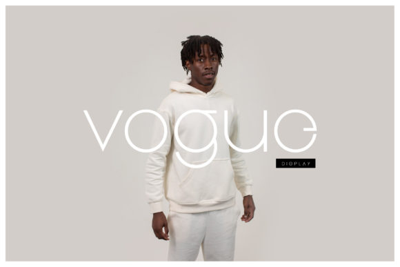 Vogue: A Modern Display Font for Web Design and Digital Branding